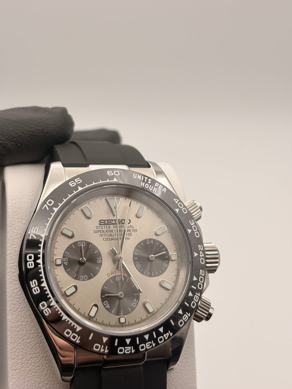 Silver Reverse Panda Chronograph