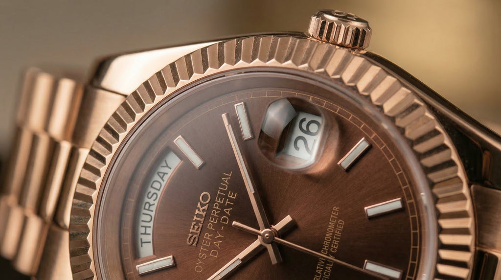 Day-date Rose Gold Chocolate Dial