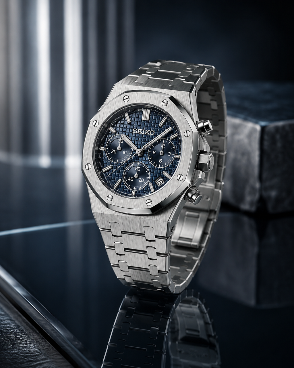 Blue Dial - Royal Oak Mod