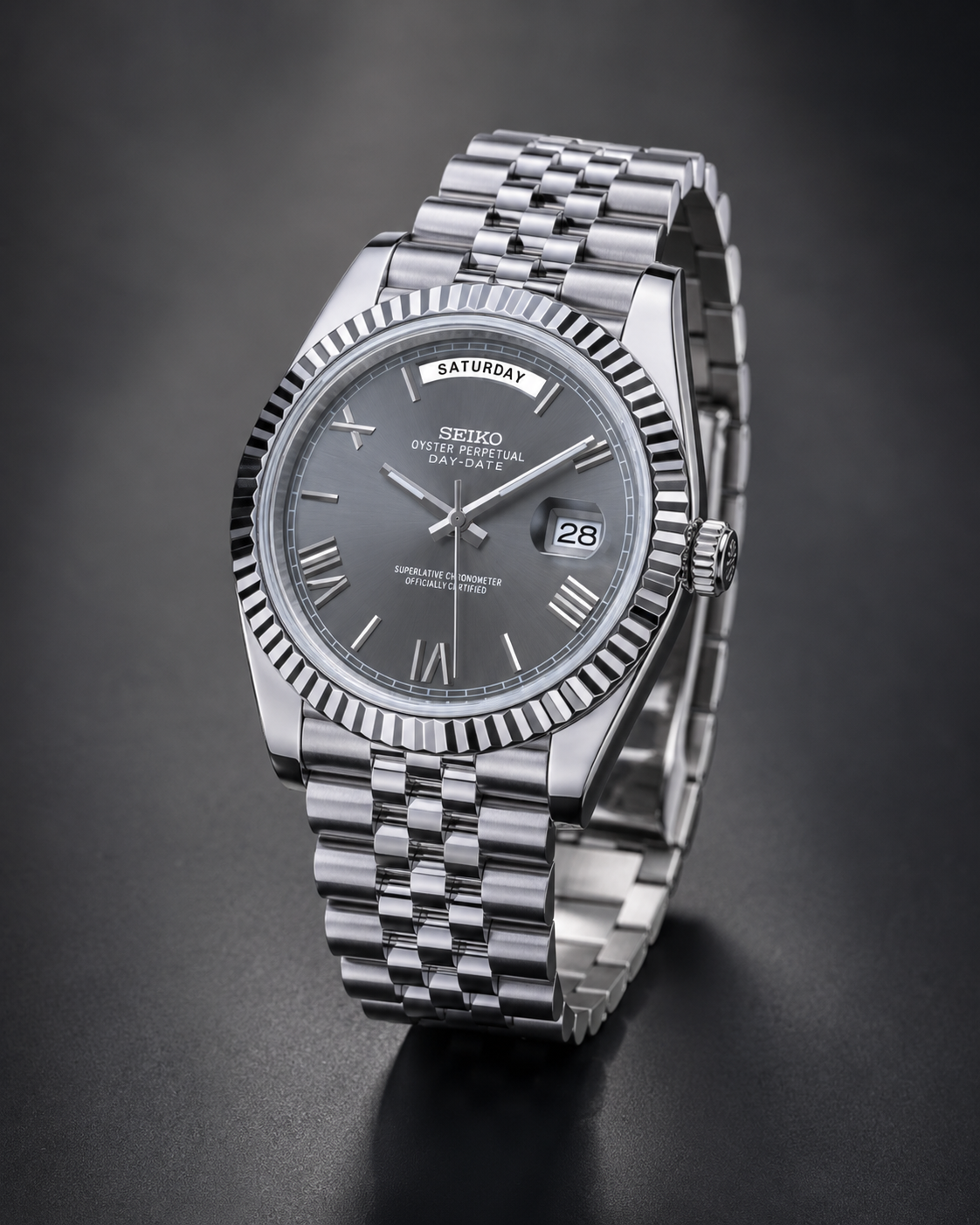 Day-Date Grey Dial Mod