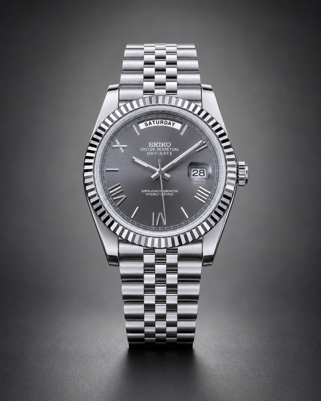Day-Date Grey Dial Mod