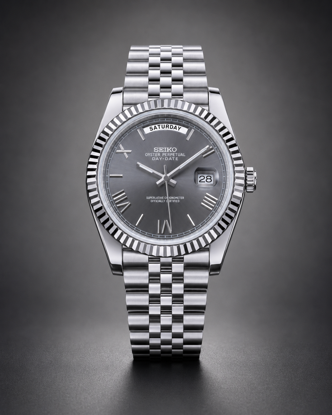 Day-Date Grey Dial Mod