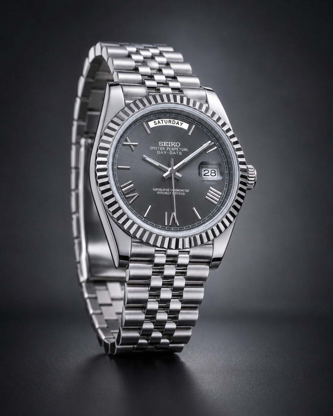 Day-Date Grey Dial Mod