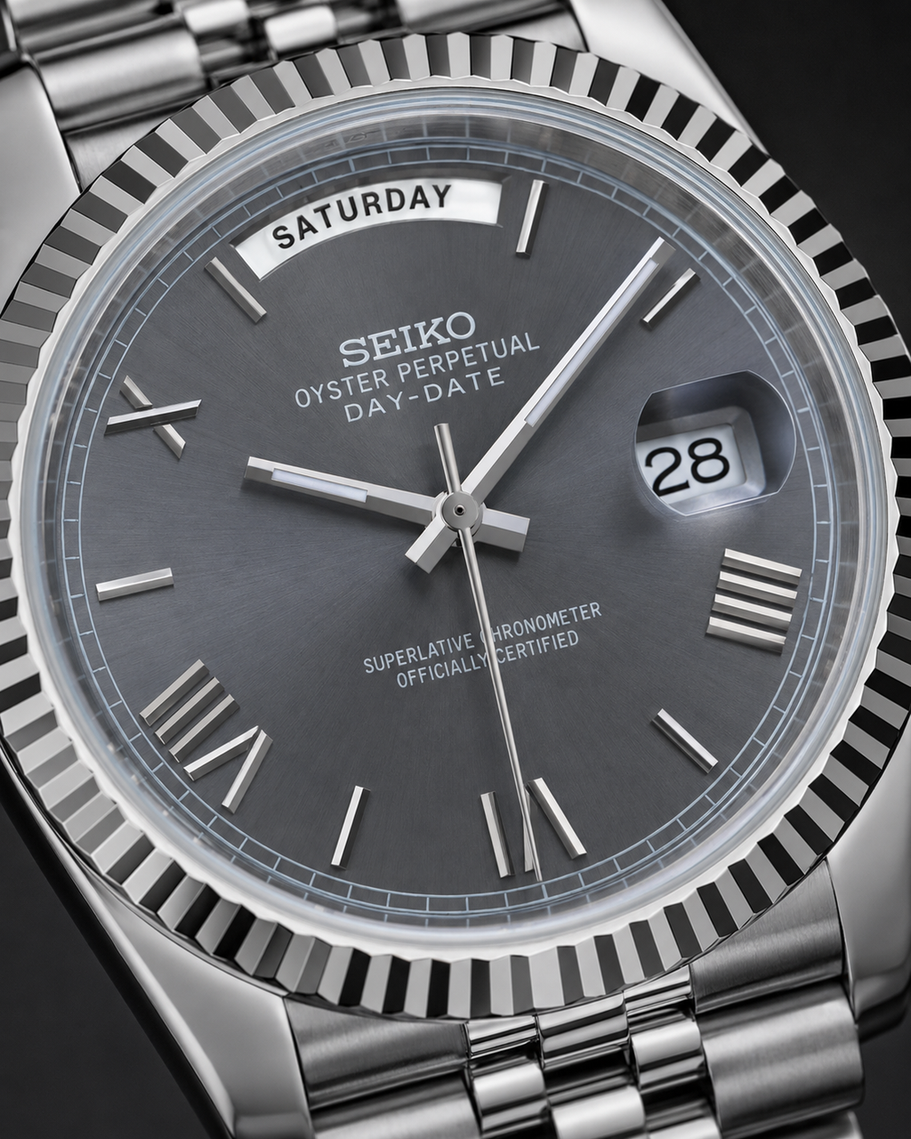 Day-Date Grey Dial Mod