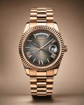 Day-Date Rose gold Black Ombre Dial