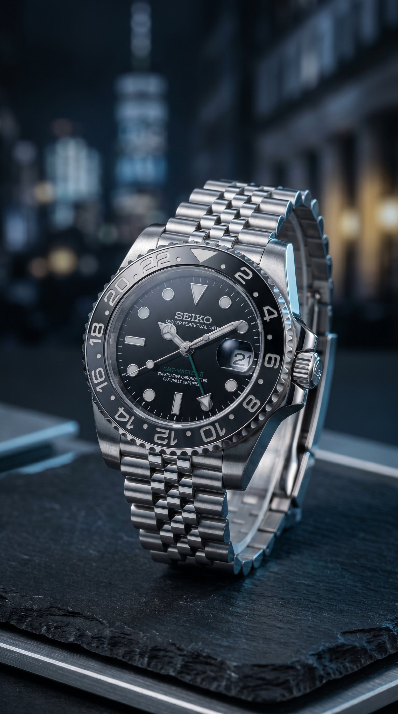 Bruce Wayne GMT NH34 Automatic