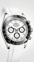 Panda Daytona White Strap Mod – VK63 Chronograph