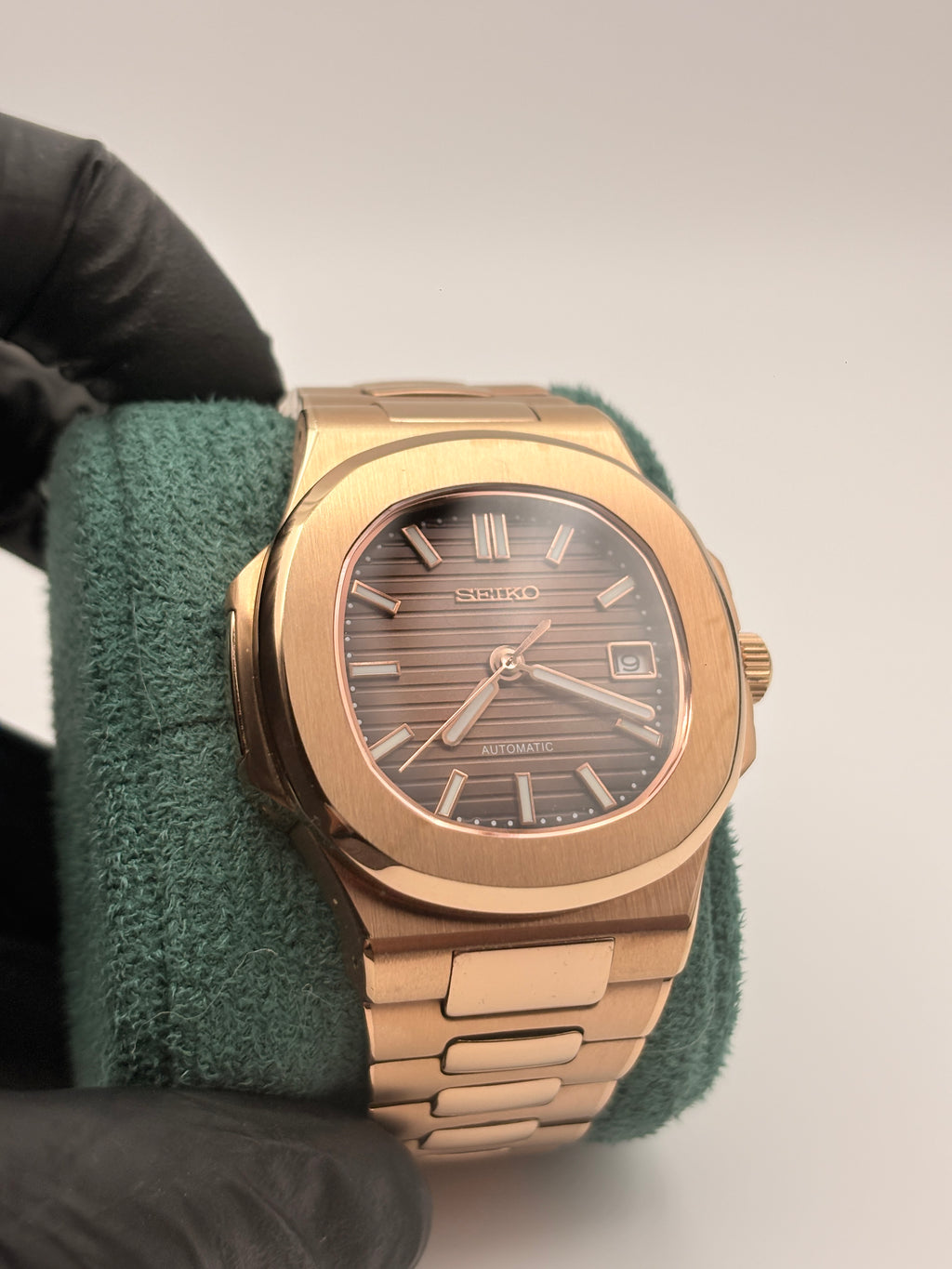 Rose Gold Nautilus Automatic