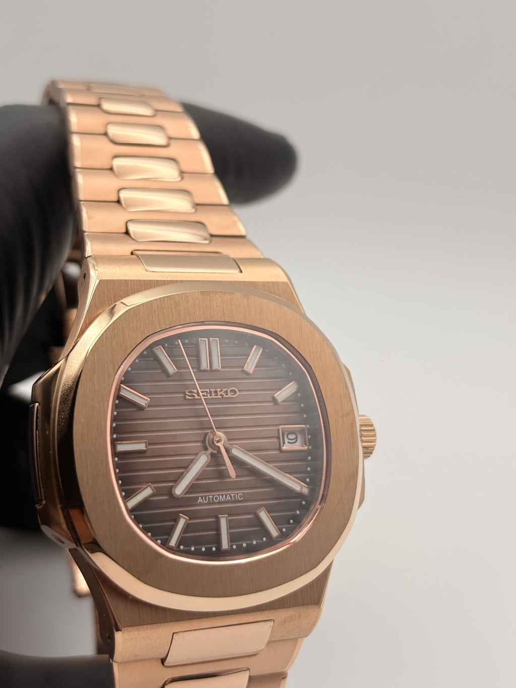 Rose Gold Nautilus Automatic