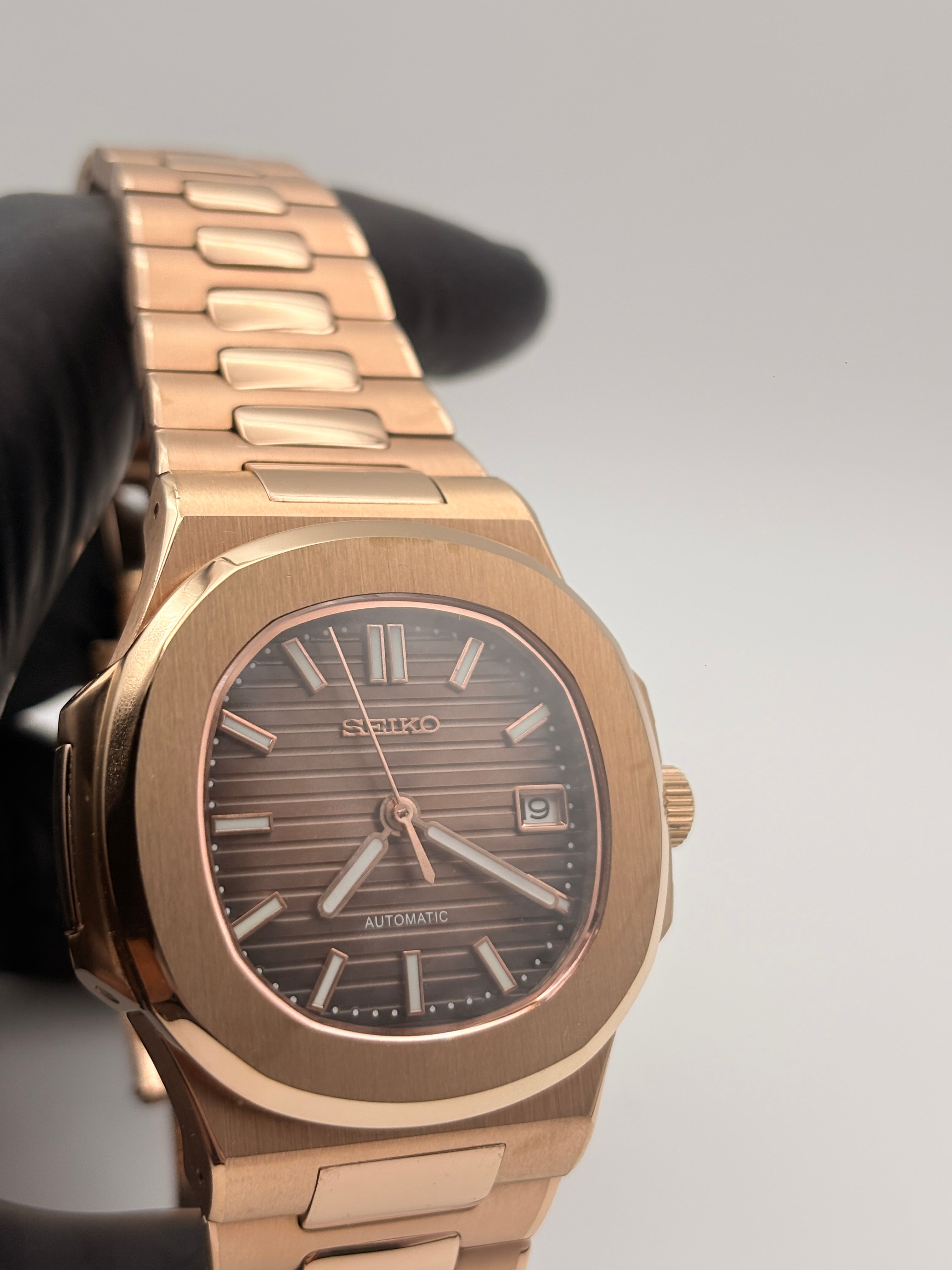 Rose Gold Nautilus Automatic