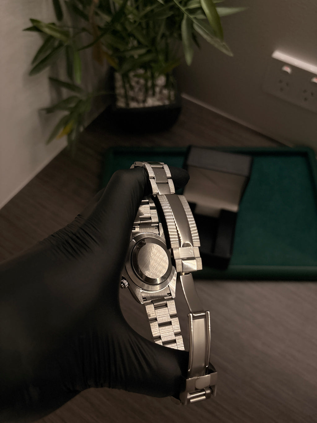 Daytona Mod Ice blue Dial Chocolate Bezel