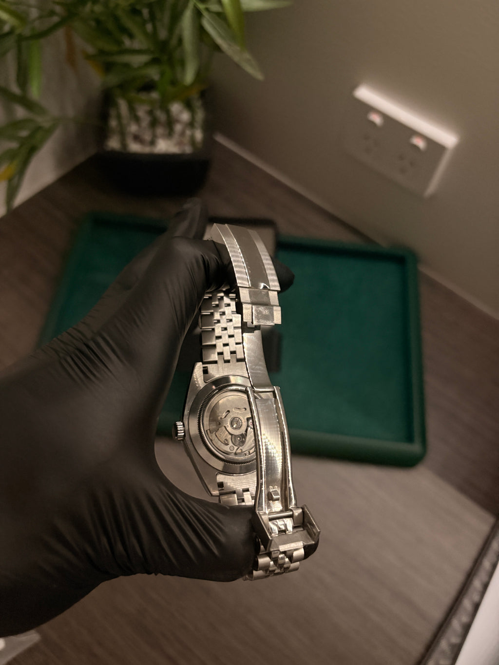 Datejust Mod - Black Roman Dial