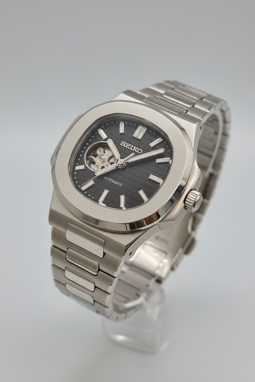 Nautilus Mod Black Open Heart