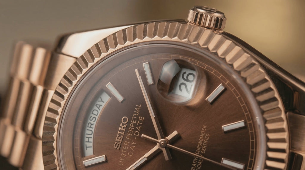 Day-date Rose Gold Chocolate Dial