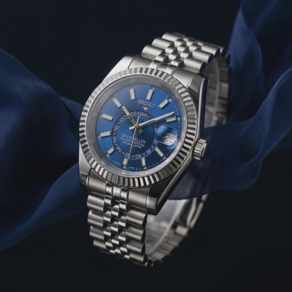 Seiko Skydweller Blue Dial