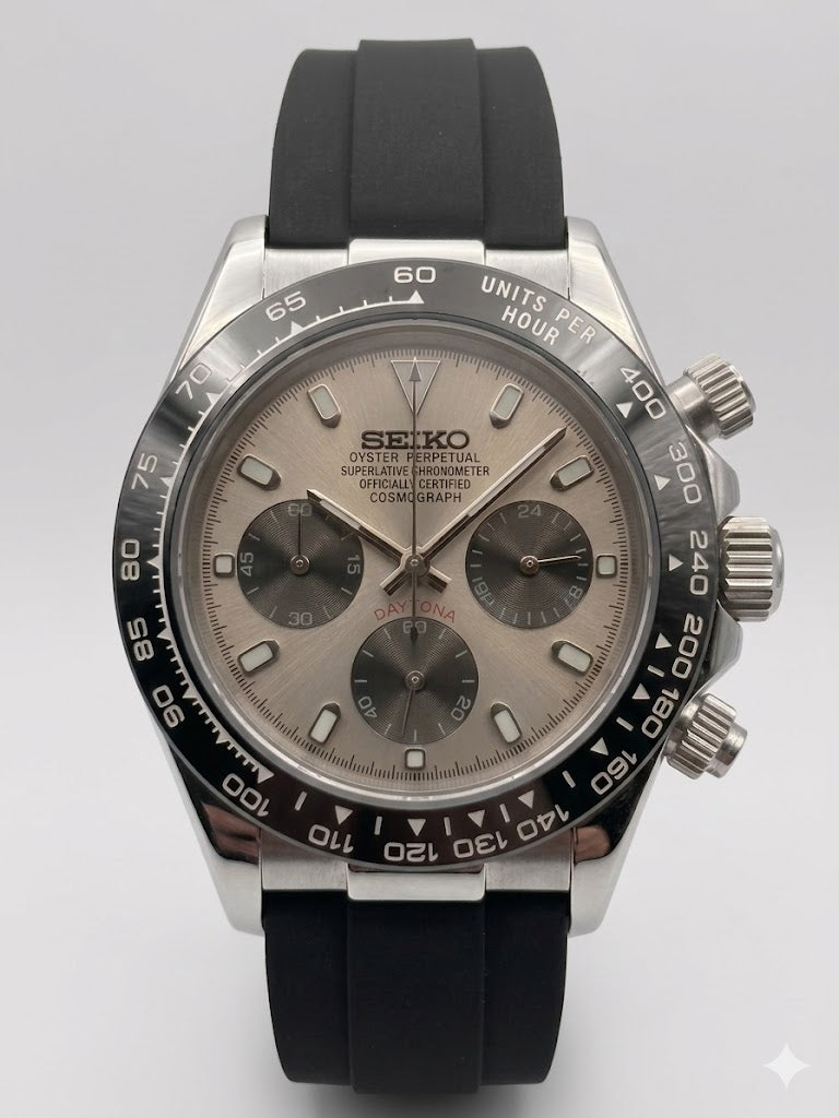 Silver Reverse Panda Chronograph