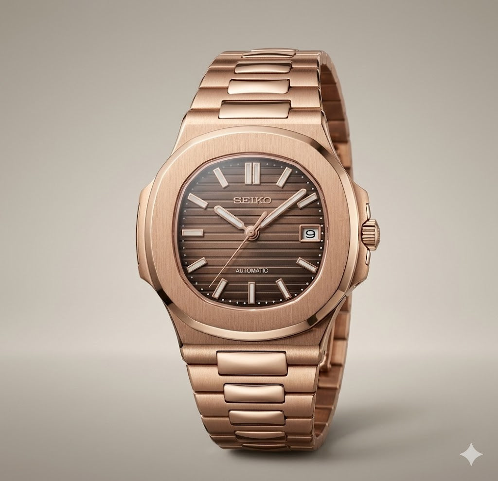 Rose Gold Nautilus Automatic